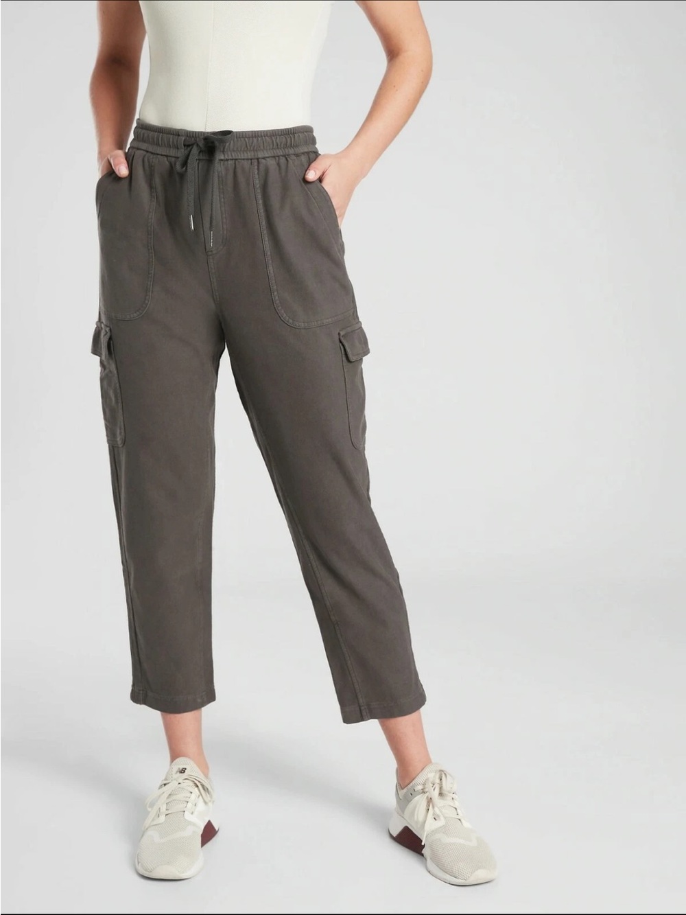 Athleta Farallon Cargo Crop Pants